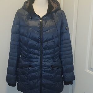 Bernardo goose down coat Blue Womens 1X